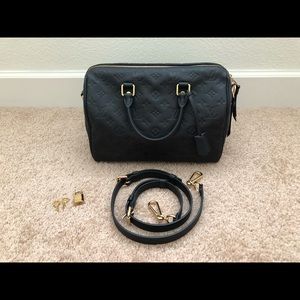 Louis Vuitton Speedy30 Empreinte in color Infini